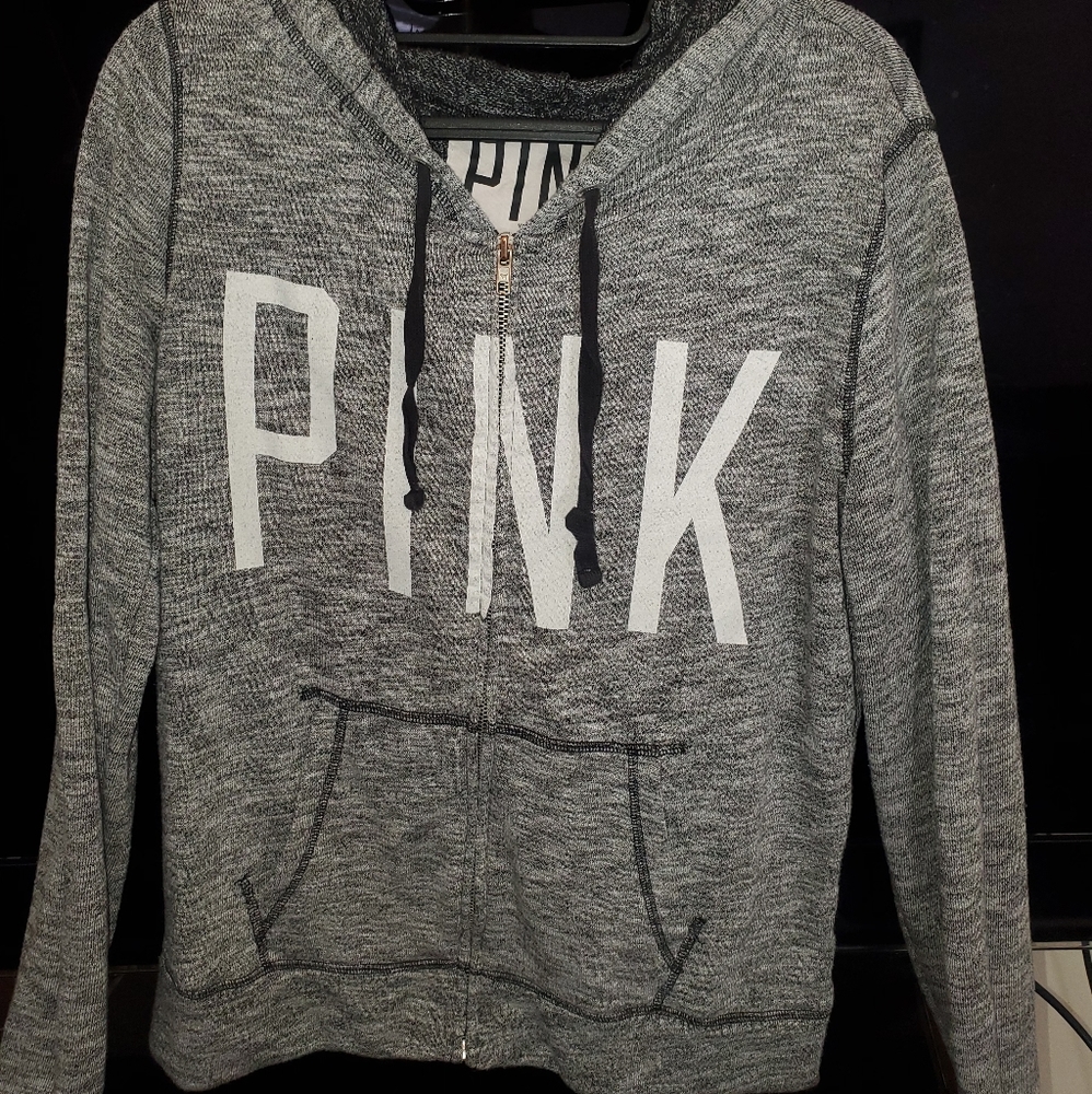 Pink by Victoria's Secret lightweight hoodie.